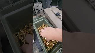 The great noise of new ammo hitting the can #rangeday