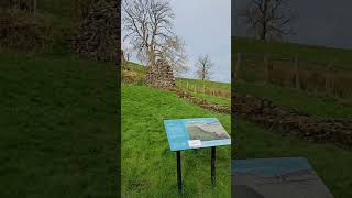 Hare Hill, Hadrian's Wall 🏰 #ancient #history #hiking #england #romanbritain