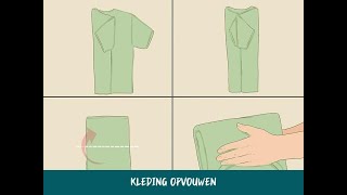 Kleding opvouwen