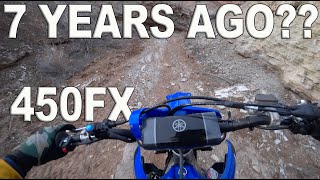 Remember that time 7 years ago??  Yamaha YZ450FX