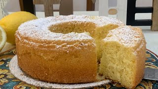 HAI IL LIMONE? prepara la TORTA DELLA NONNA SOFFICISSIMA AL PROFUMO DI LIMONE