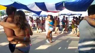 Kizomba мастер-класс 1 Salsa on the beach 2014 Odessa