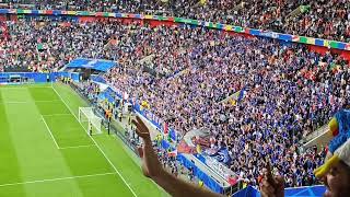 Qualification de la France🇫🇷,la fête avec les supporters!Malgré un petit match.