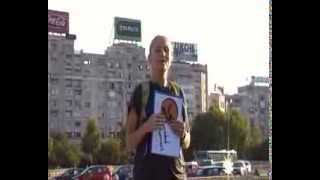 Bucharest Free Guided Walking Tour PT 1 - filmed 6th Sept 2013