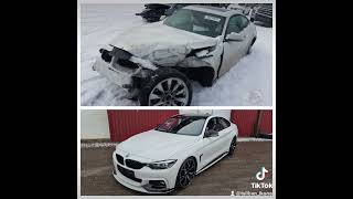 BMW 430i xdrive before/after.