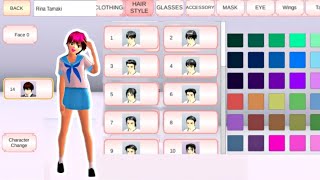 Tutorial for girls using boy hair | SAKURA SCHOOL SIMULATOR