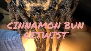 Cinnamon Bun Retwist | No Clips Retwist | Vlogmas Kinda Ep 3 | GatHouse Fitness [127]