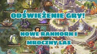 ODŚWIEŻENIE GRY! NOWE RANHORN I MROCZNY LAS! NOWE INTERFEJSY | AFK Arena Polska