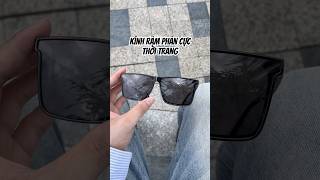 Kính râm phân cực chống UV chất ngầu #kinhram #kinhmat #kinhthoitrang  #kinhdiduong #detino