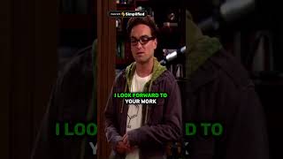 Sheldon's Egg Experiment ! TBBT S01 E04 #funny