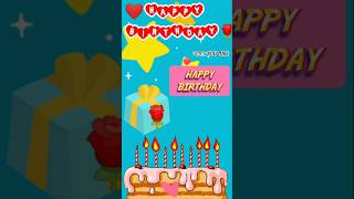 Happy birthday wishes video।।Happy birthday।।wishes।।   #shorts