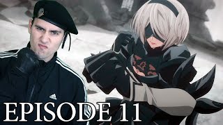 2B VS ROBOTS REACTION | NieR Automata Episode 11 Reaction |  NieR Automata Anime  NieR Automata 1x11