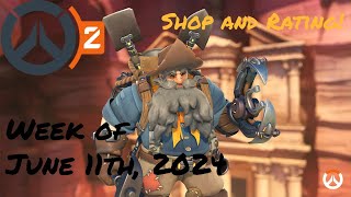 Overwatch Item Shop Reveal + Rating | Week of June 11th, 2024 | LAST SHOP ROTATION BEFORE NEW SEASON