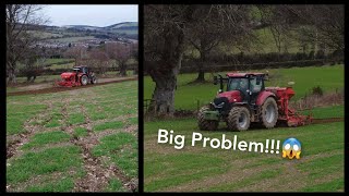 Sowing Winter Barley, In Spring??? ~ Case Maxxum 150 Sowing Barley In Wicklow, Ireland!! 🇮🇪