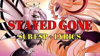 Stayed Gone (Lute y Lilith) | Sub español + Lyrics  | Hazbin Hotel | #stayedgone #hazbinhotel