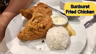 Sunburst Fried Chicken Restaurant Dinner, Ayala Malls Central Bloc