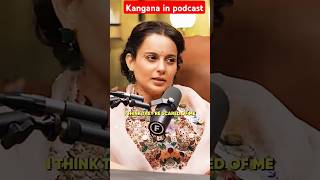 People Are Scared of me - Kangana Ranaut #shorts #kanganapodcast #React Shorts #podcast #shortvideo