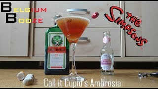 Cupid's Ambrosia - The Simpsons Cocktail (Recipe From Moe Szyslak) [Charge up to the wazoo]