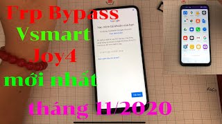 удалите последнюю учетную запись vsmart joy4 google