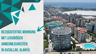 Bezugsfertige Wohnung mit luxuriösen Annehmlichkeiten in Avsallar, Alanya | TERRA Real Estate ®