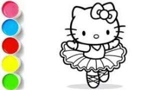 Learn How to Hello Kitty family 🐈 Draw Easy step by step drawing tutorial