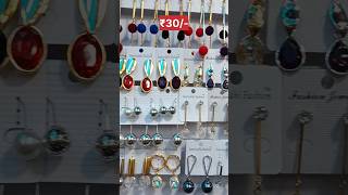 Sarojini Nagar Market Delhi | Sarojini Nagar Jewellery 😍#earrings #jewellery #shorts #shopping