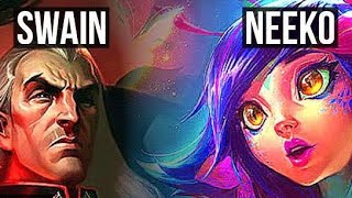 Split 3 SWAIN VS NEEKO SUPPORT GAMEPLAY