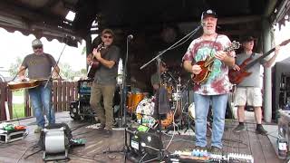 THE TIPSY TIKI WITH THE GRASS IS DEAD LIVE ON THEIR STAGE  10-26-2024