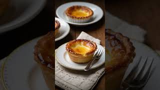 You Must Try in Lisbon; Pastel de Nata - A sweet custard tart...