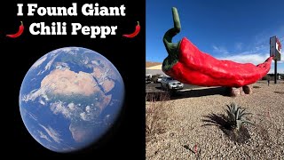 I Found Giant 🌶️ Chili Peppr 🌶️ On Google Earth & Map