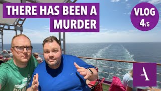 Ambassador Ambition | SEA DAY with a look behind the SCENES and murder mystery to SOLVE | Day 4 Vlog