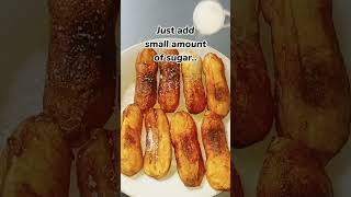 Fried Banana for Meryienda | Pinoy Meryienda #food #shorts #foodie