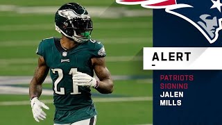 Jalen mills signs four year contract with patriots