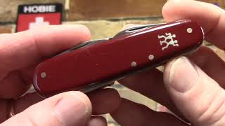 JA Henckels Swiss Army Style Sportsman's Knives