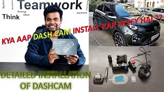 Detailed Dashcam Installation with Sample Videos | DDPAI Dashcam unboxing |