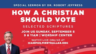 LIVE: "How A Christian Should Vote" | Sunday, September 8, 2024 | 11am CT