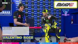 MotoGP 19: Valentino Rossi Bike Modification And Pit Lane Test