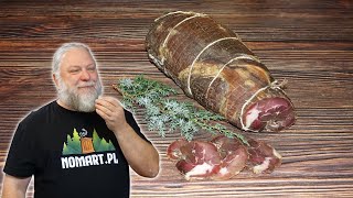 Szynka 7 kg 🥩🥩🥩 Czas wykonania to minimum 2 miesiące - Praktyka u Praktyka