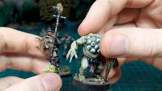 Actual finished miniatures! (MINIATURES HOBBY VLOG)