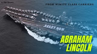 USS Abraham Lincoln Cvn-72 Of Nimitz Class Aircraft Carrier , U.S Navy #shorts The Source