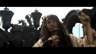 Jack_sparrow_and_ his_team video clip last scene  in the ship pirate of the Caribbean1 movies clips