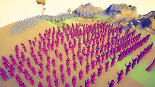 CAN 150x SAMURAI CAPTURE ENEMY LAND?- Totally Accurate Battle Simulator TABS