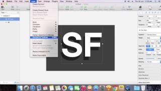 Text Style & Effect In Sketch App Tutorial