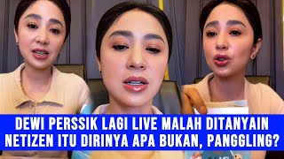 Gosip Artis - Lagi Live Dewi Perssik Malah Ditanyain Netizen Itu Dirinya Apa Bukan, Jawab Begini?