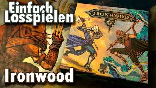 Ironwood – Einfach Losspielen: 2-Spieler-Strategie-Brettspiel – Schnelle Anleitung & Regeln