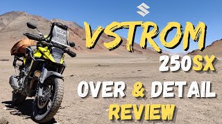 SUZUKI VSTROM 250 SX OVER & DETAIL REVIEW!!!!!