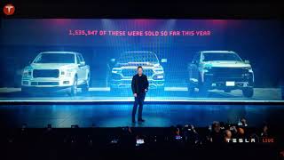 Tesla Cybertruck launch