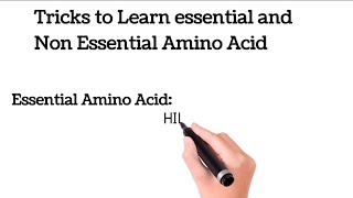 Tricks to learn essential and Non Essential Amino Acid -what are the Essential and Non Essential A.A