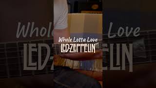 Whole Lotta Love On Guitar | Led Zeppelin Guitar Cover #JustinGuitar #Shorts