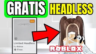 GRATIS COMO ser HEADLESS en roblox avatar SIN cabeza GRATIS